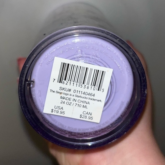 Starbucks Winter 2023 Drifting Magnolias 24oz Cold Cup Tumbler - Picture 5 of 5